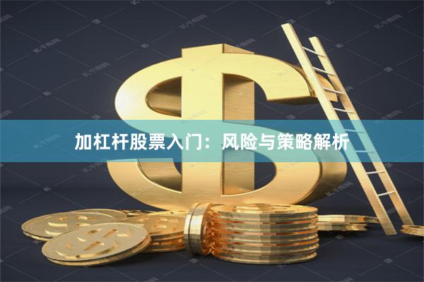 加杠杆股票入门:风险与策略解析